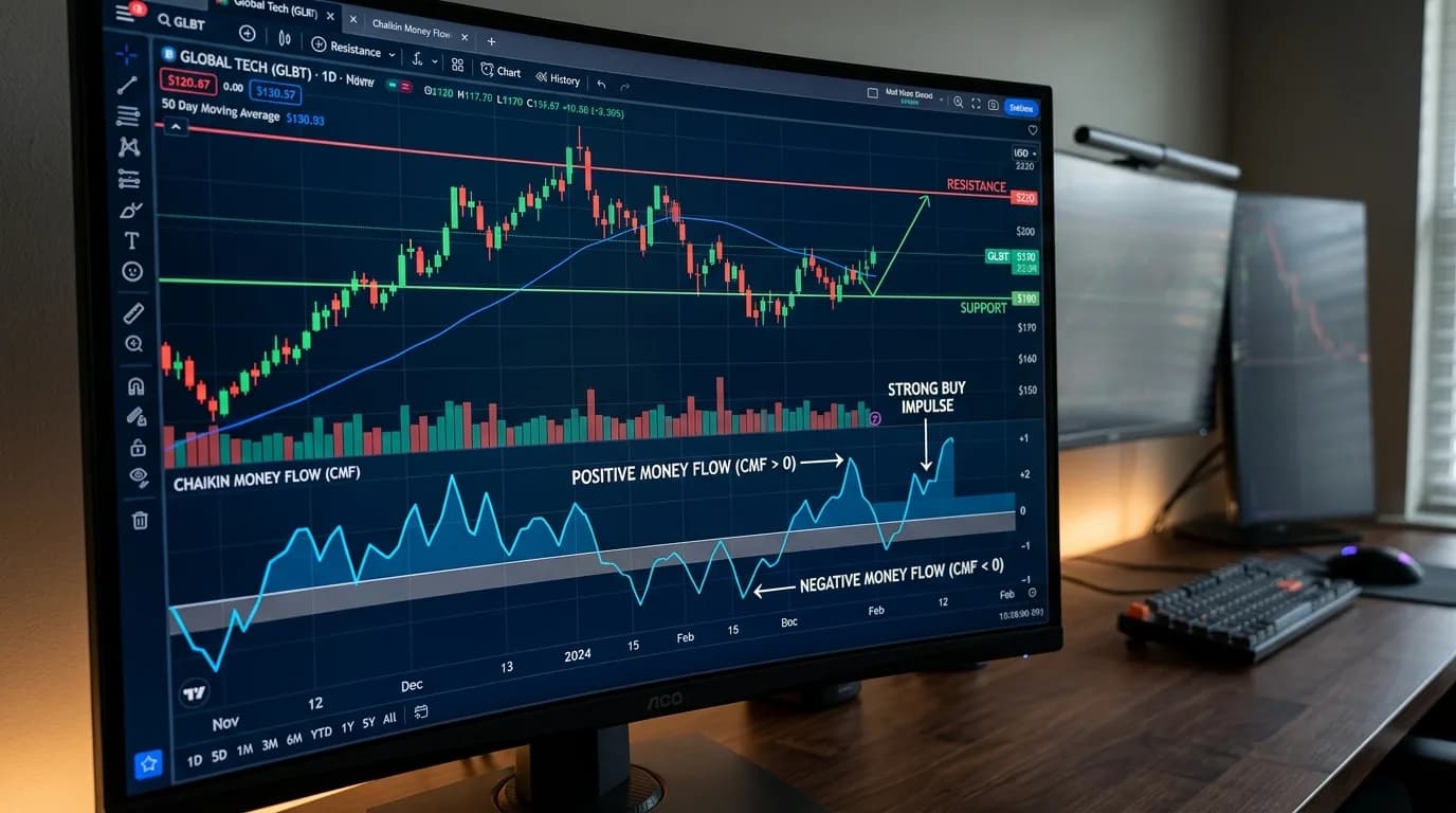 CMF: Chaikin Money Flow Indicator Explained