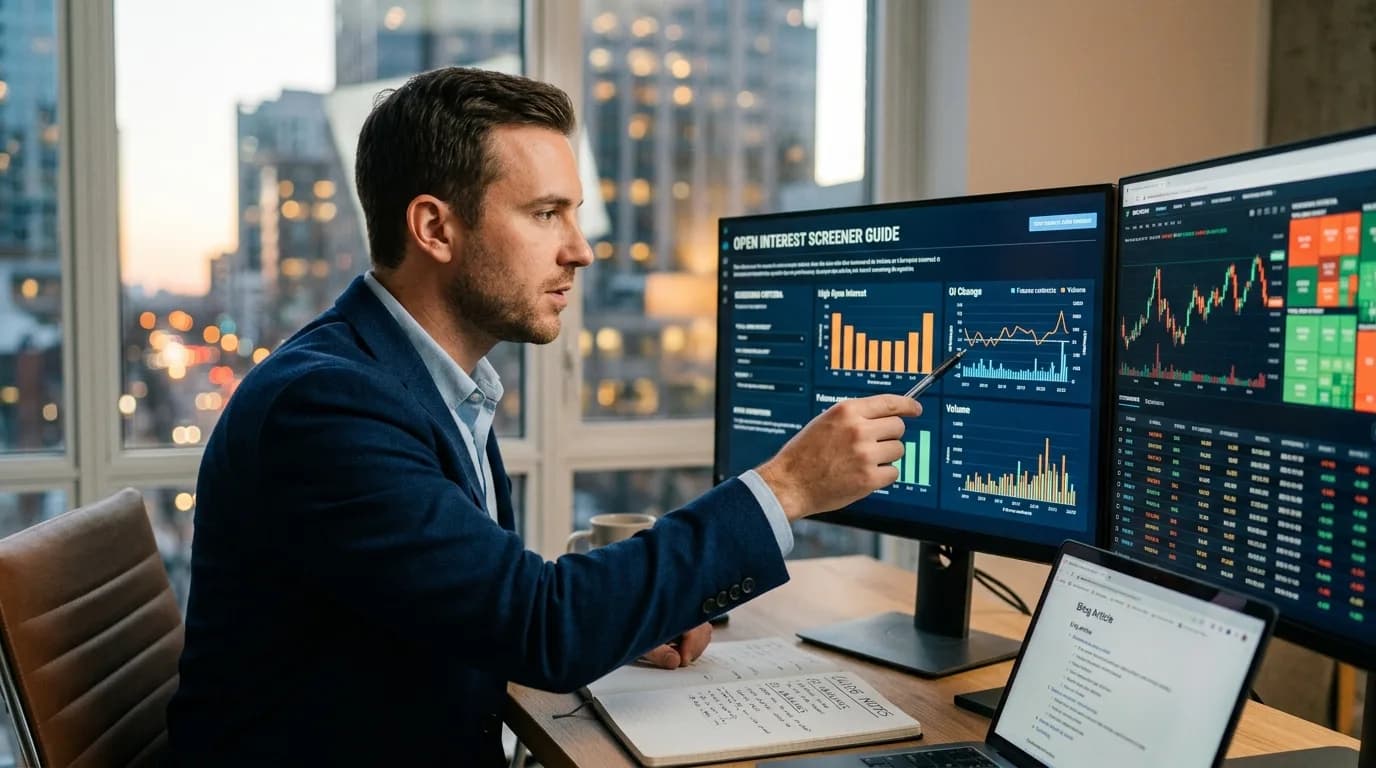 How to Use the Open Interest Screener for Crypto