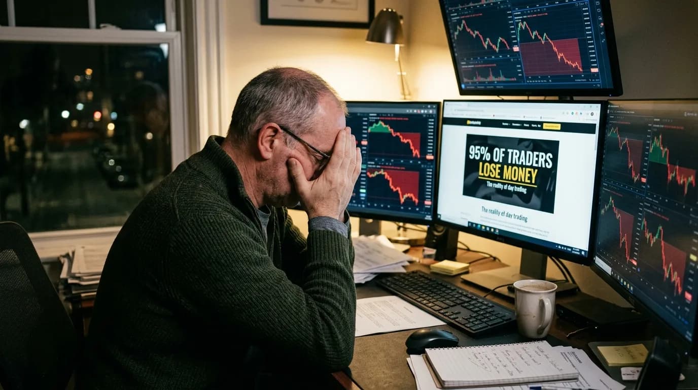 Why 95% of Traders Lose Money (And the 3 Things Winners Do Differently)