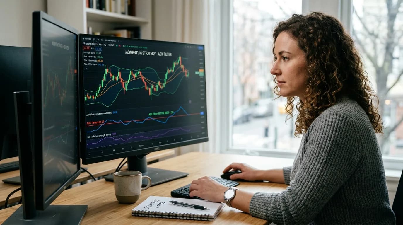 Momentum Strategy With ADX Filter: Only Trade Strong Trends