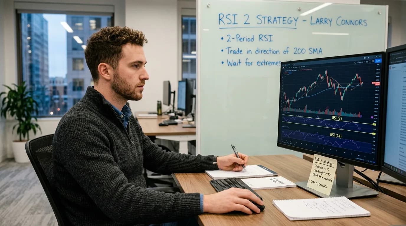 RSI(2) Strategy by Larry Connors: Short-Term Mean Reversion